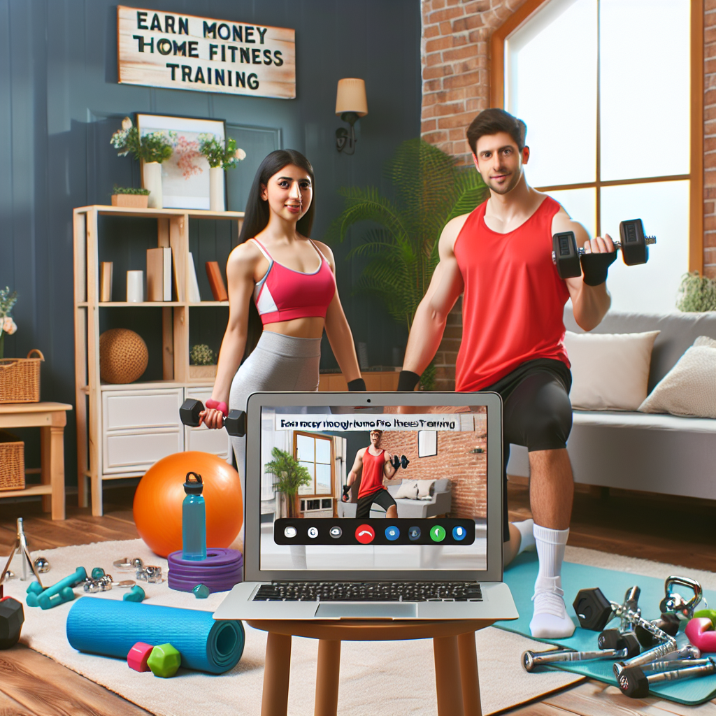 Evde fitness antrenörlüğü yaparak para kazanma<br />