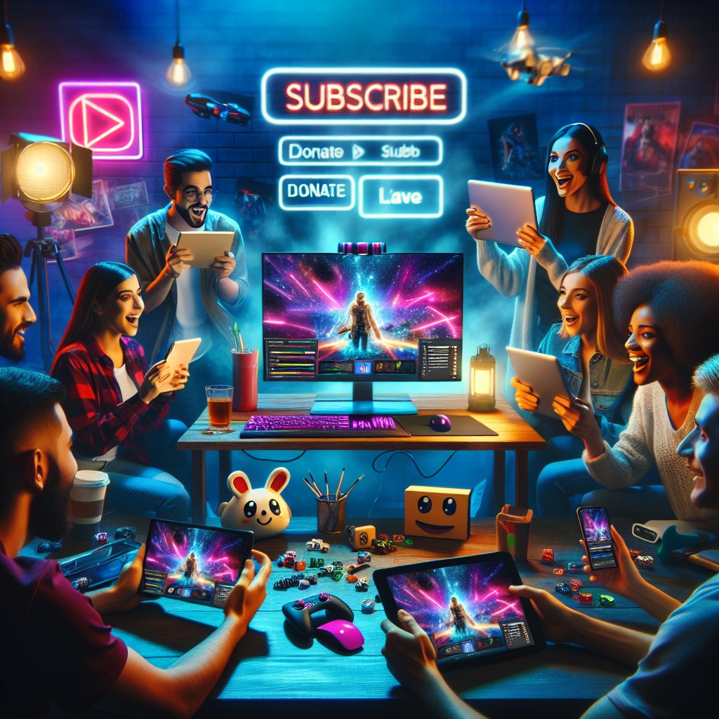 Twitch Yayını ile Abonelik ve Bağış<br />