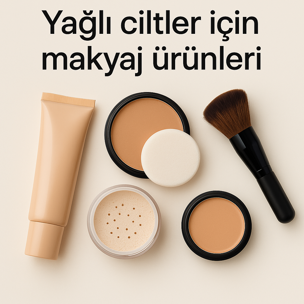 Yağlı ciltler için makyaj ürünleri