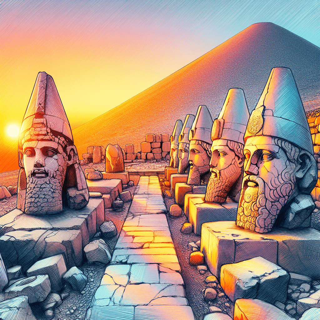 Nemrut Dağı Tanrıların Tahtı<br />